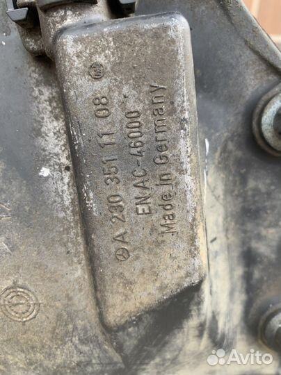 Редуктор задний mercedes е211 3.07