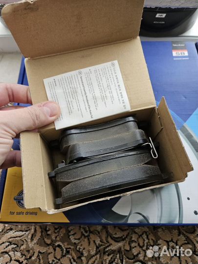 Тормозные диски и колодки на Kia Hyundai 5x114