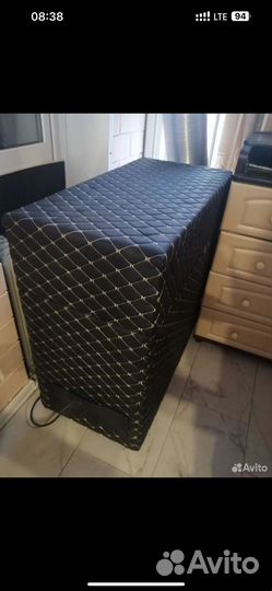 Кожаный шумобокс с майнером