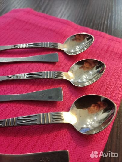 Чайные ложки мельхиор