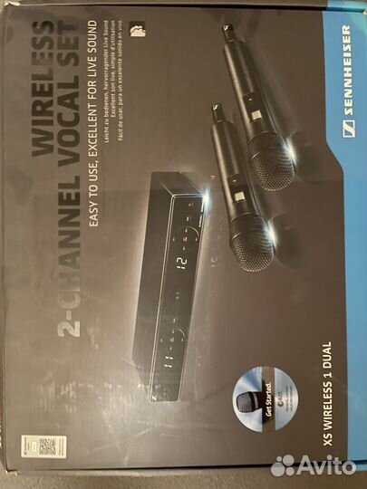 Sennheiser xsw 1-825 dual микрофоны