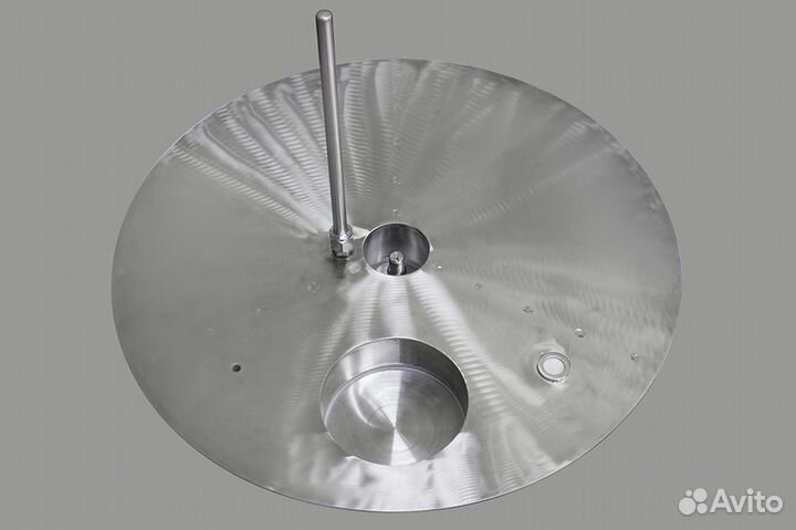 Крышка плоская 3мм с люком для кубов хд-2d-50, 75