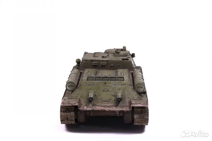 Готовая модель сау су-85 1/35