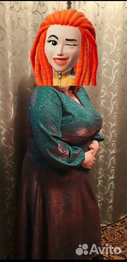 Вечернее платье в пол