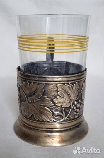 Подстаканник «Виноградная лоза» 1955гг. ккм5