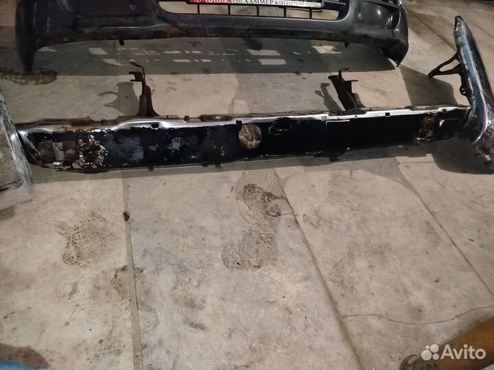 Бампер задний Тойота раннер, сурф, хайлюкс