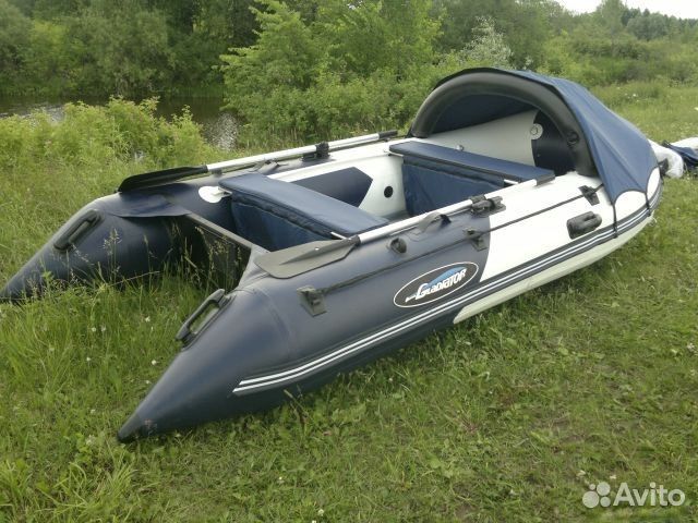 Лодка пвх Gladiator B330AL светло/темно-серый
