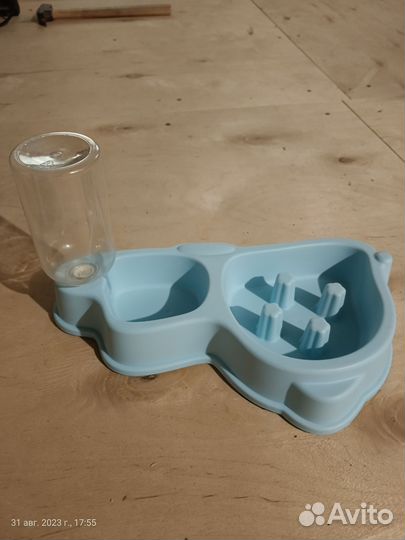 Кормушка с автопоилкой, 0.5 литров