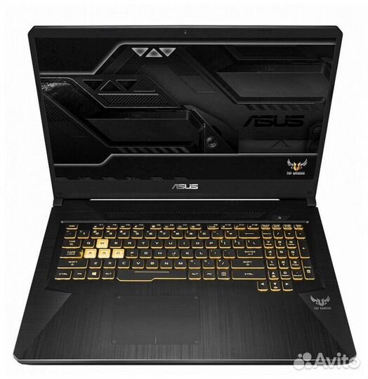 Asus 17.3 R7-3750H 4яд8пт GTX1660Ti/6 8Gb SSD240Gb