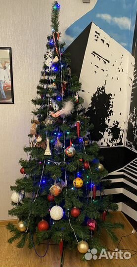 Ель искуственная 210 см
