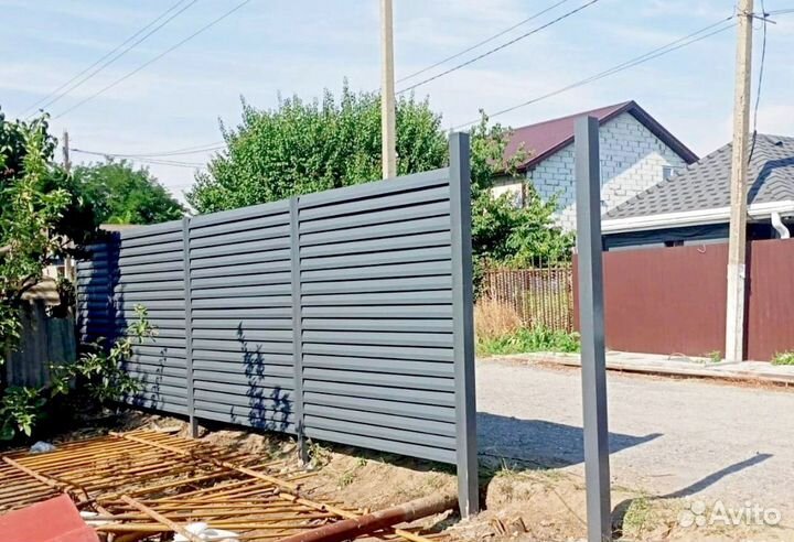 Забор под ключ от производителя, без переплат