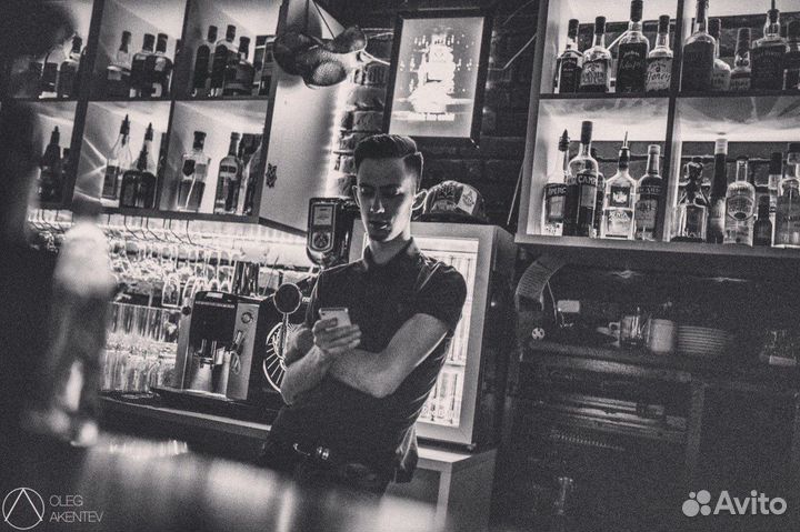 Кальянный мастер, бармен