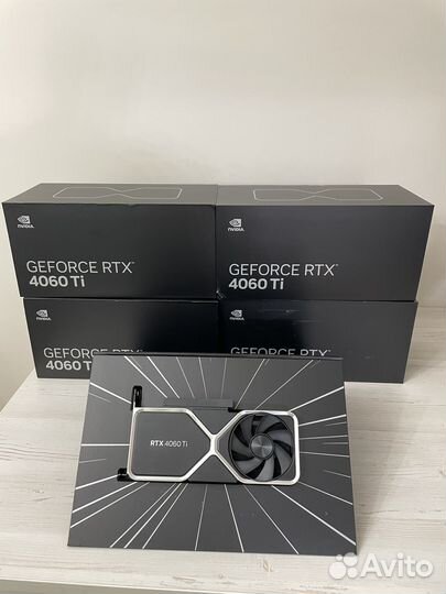 Видео карта RTX 4060 Ti Founder Edition новые