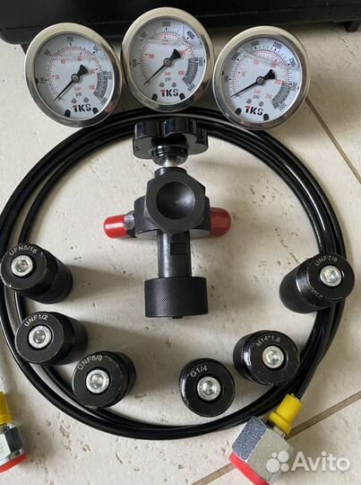 Набор для заправки гидроаккумулятора в азотом расш