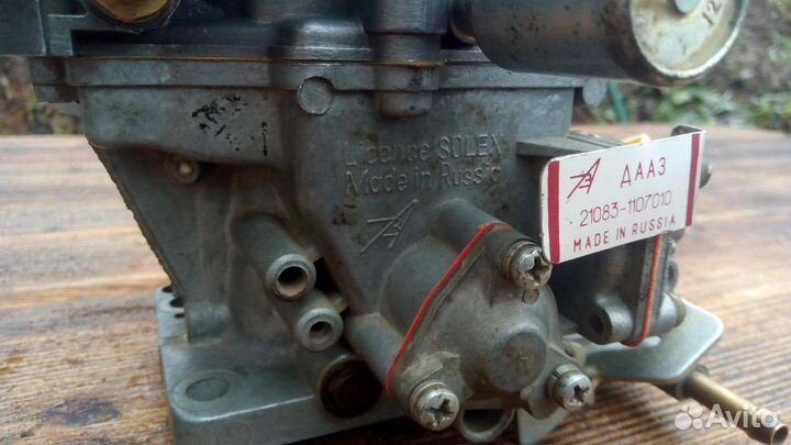 Карбюратор Solex 21083 с табличкой