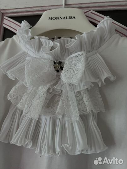 Блузка школьная Aletta Couture, 10 лет