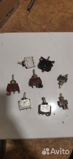 Радиодетали ссср,тумблеры тв-1-2,кнопки и др