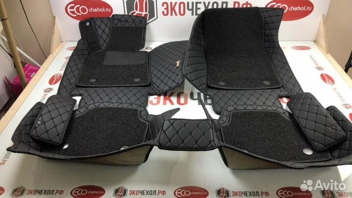 3D Коврики Nissan Murano из Экокожи