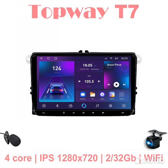 Topway T100 (TS7/T7S) VW Scirocco 08-15 F1