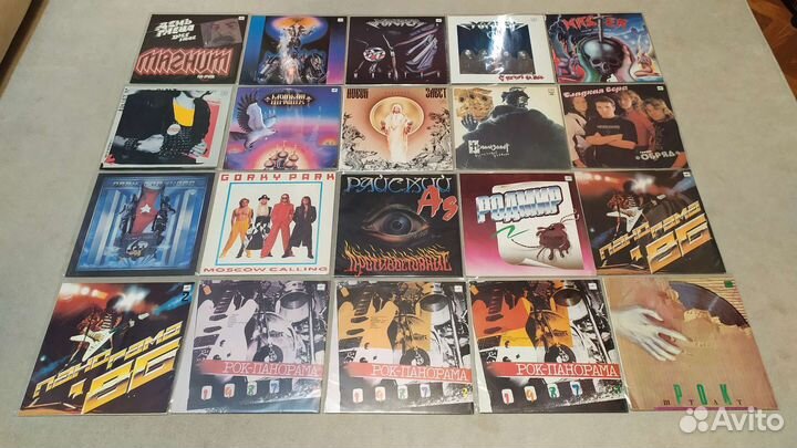 Коллекция СССР винила hard/heavy/thrash- 75шт