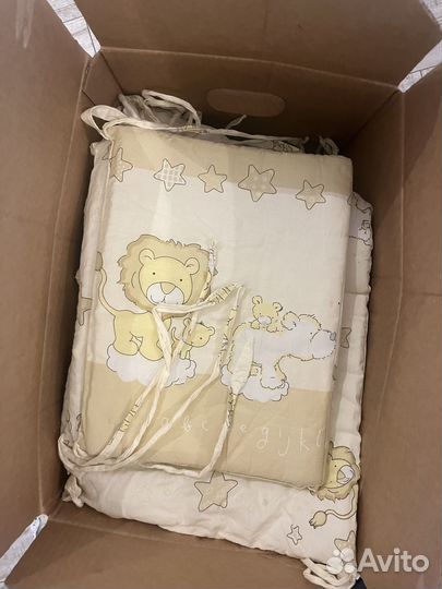 Бортики в детскую кроватку