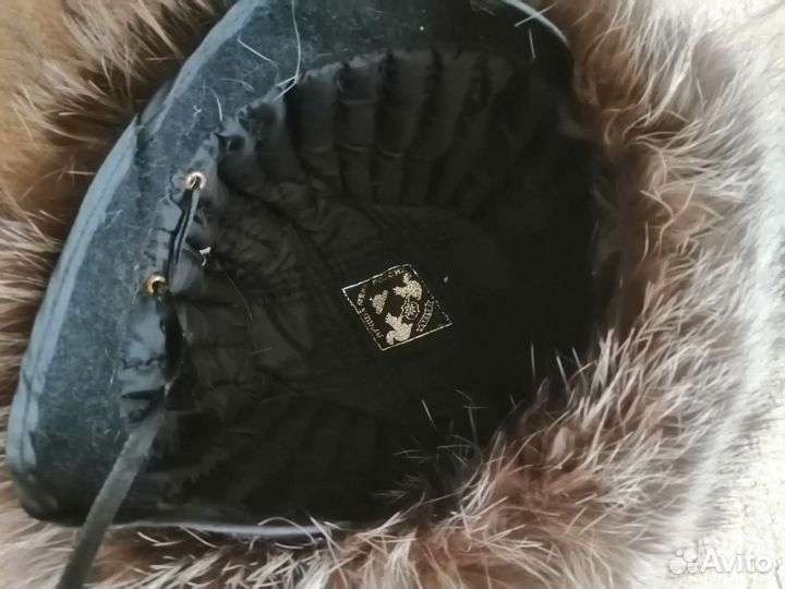 Шапка чернобурка