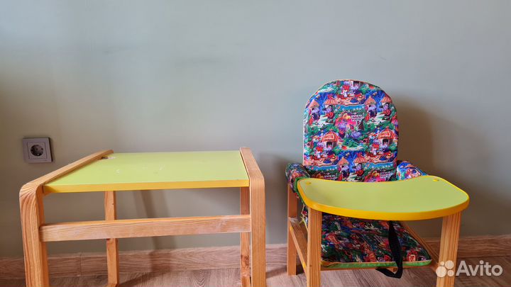 Стульчик для кормления трансформер