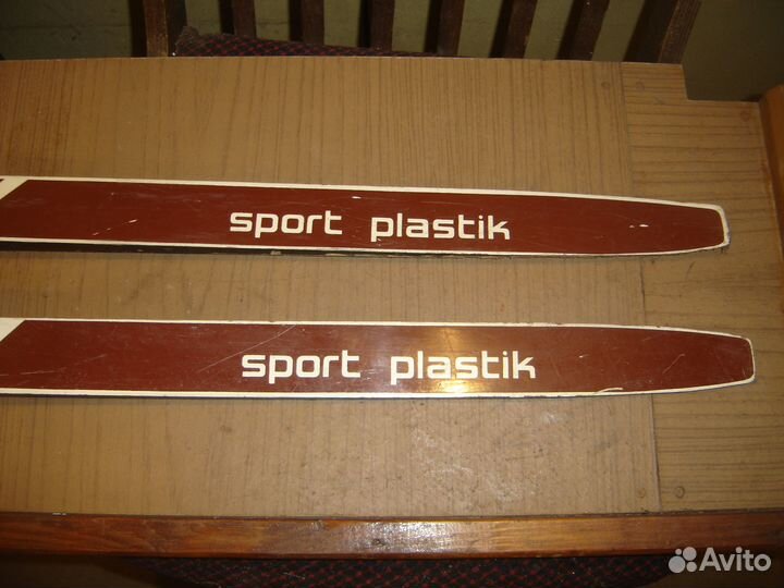 Лыжи, 2 метра, полу пластик