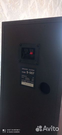 Колонки Alpine/Luxman S-007