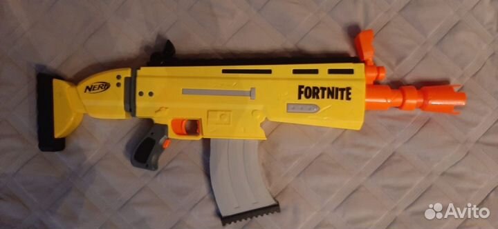 Игрушка бластер Нёрф Фортнайт Скар