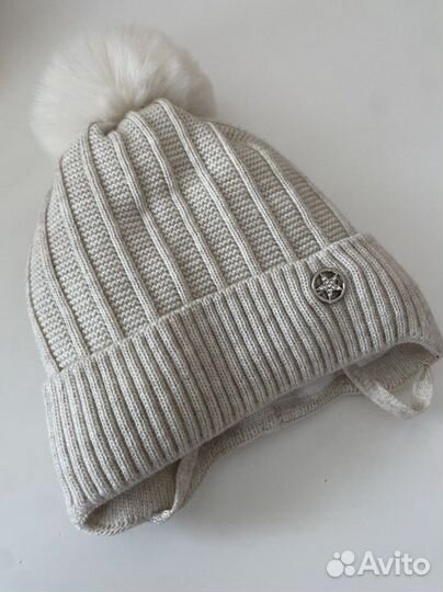 Шапка зимняя для девочки 54 56