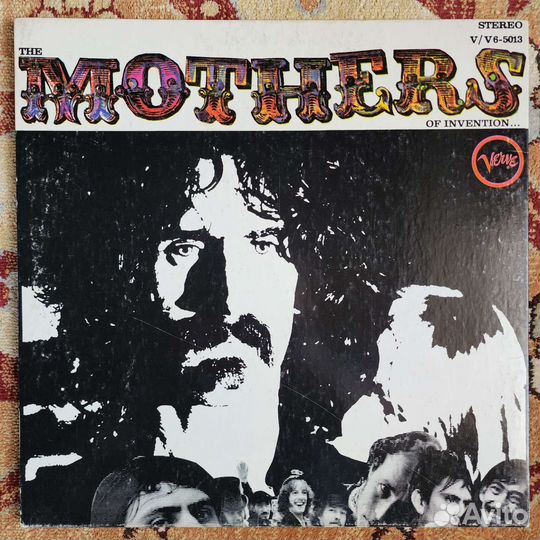 Frank Zappa Mothers. Absolutely Free LP 1967