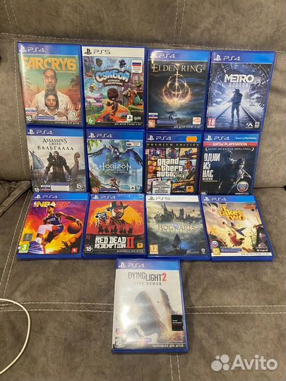 Диски на PlayStstion 4/5. 02.09