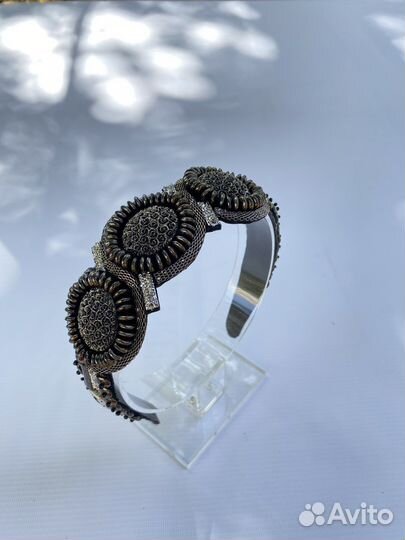 Ободок для волос ручной работы