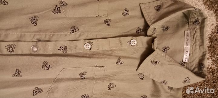 Рубашки и джинсовый сарафан