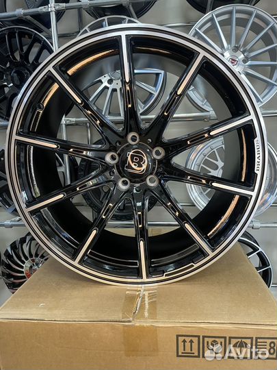 Диски 20/5/112 Brabus на Mercedes разноширокие