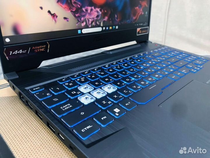 Мощный Asus Tuf Gaming A15/Ryzen 4600/RTX 3050/IPS