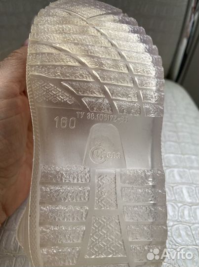 Калоши на валенки
