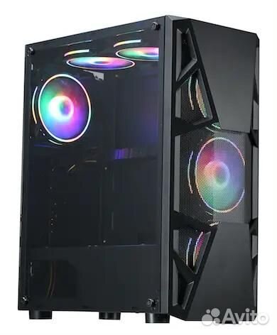 Rgb корпус midi tower 6x120 formula cl-3303b