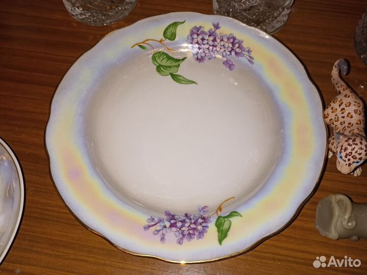 Сервиз чайный дулево Сирень 34 предмета