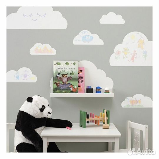 Наклейки икеа облако новые