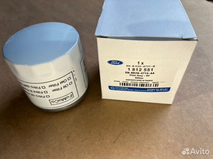 Фильтр масляный Ford Transit Boxer Jumper 2.2TD