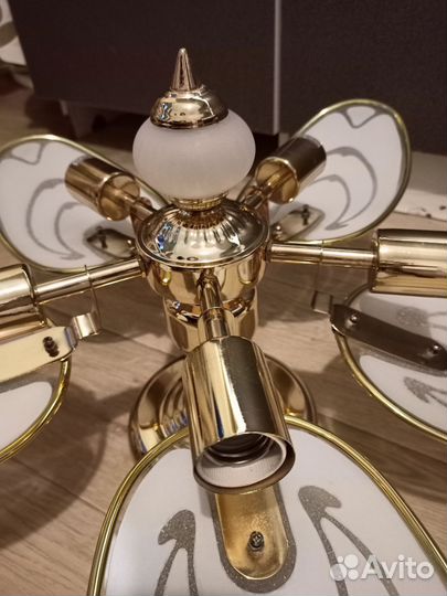 Люстра потолочная бу