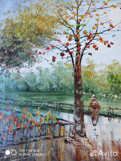 Картина. Париж. Масло, холст