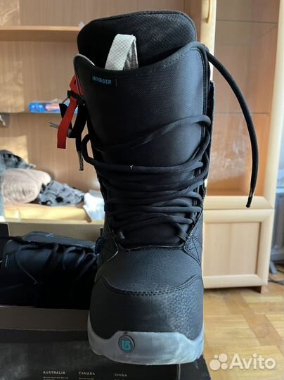 Сноубордические ботинки burton invader 43,5