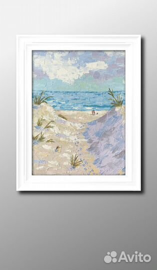 Интерьерная картина Море акрил, масло