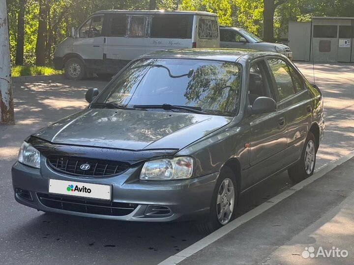 Hyundai Accent 1.5 AT, 2004, 95 000 км