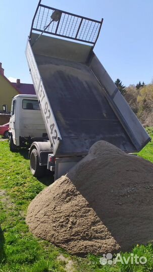 Песок Щебень Чернозем Уголь Дрова с доставкой 3-5т