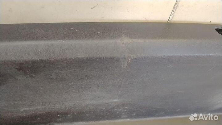 Бампер задний юбка нижняя часть под парктроник