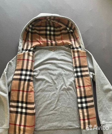 Зип Худи burberry Оригинальное качество